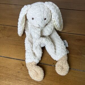 Mary Meyer Bunny Rabbit Lovey Baby Security Blanket Satin Ears 12" Plush